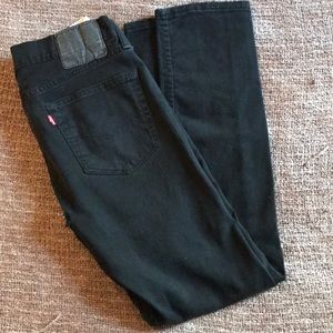 Men’s Levi’s black jeans